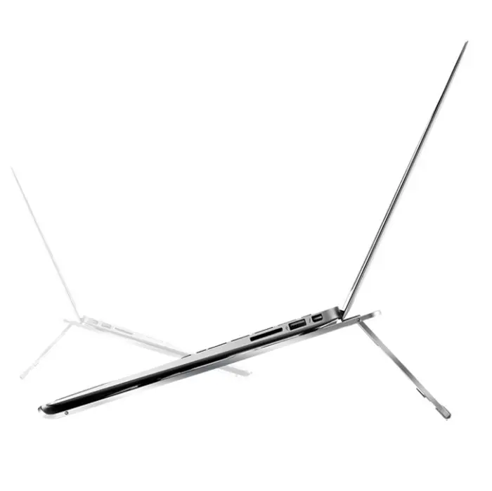 LZ-S21 Алюминиевая Складная Настольная поддержка ноутбука Подставка для ноутбука 17 дюймов ноутбука