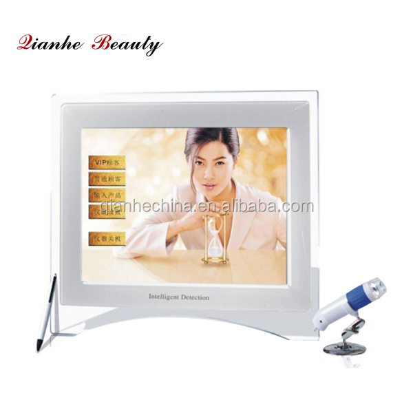Touch screen 3D skin scanner analyzer skin analysis machine