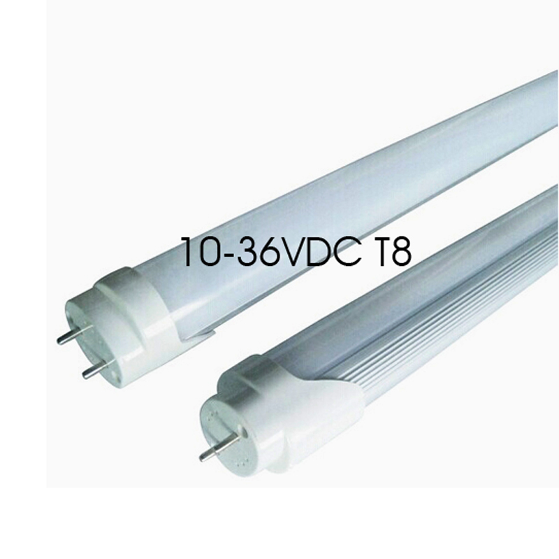 DC 10-36V 12V 24V 30V All OK 18W молочная крышка RA80 T8 Светодиодная трубка Белая светодиодная трубка лампа