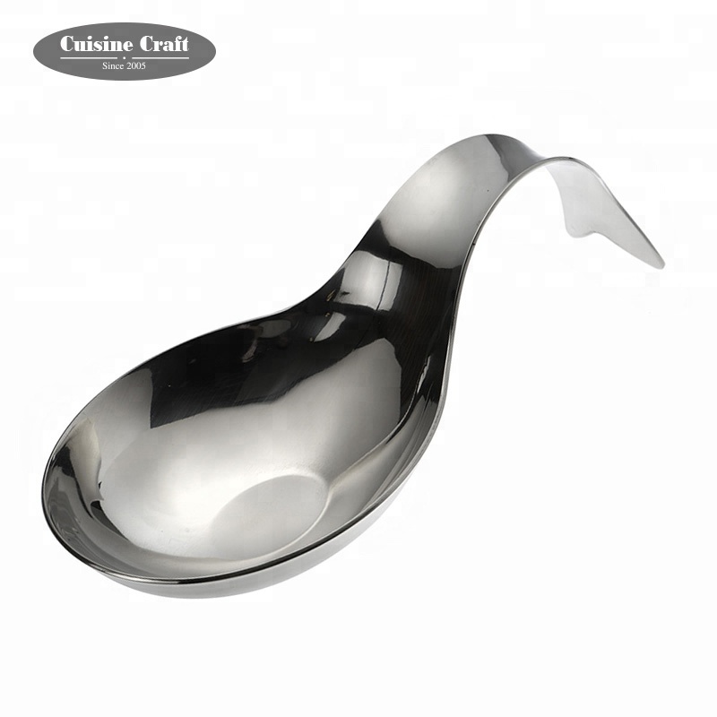 Food grade stainless steel spoon rest ladle holder