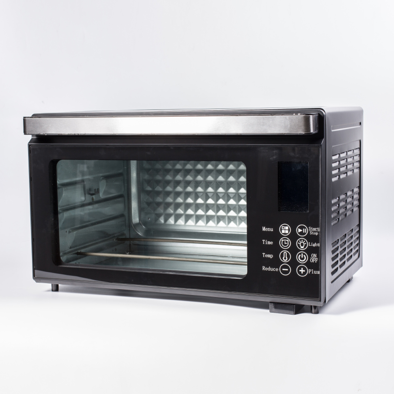 Цифровая Электрическая мини-печь для пиццы, 240 В, 3 стойки