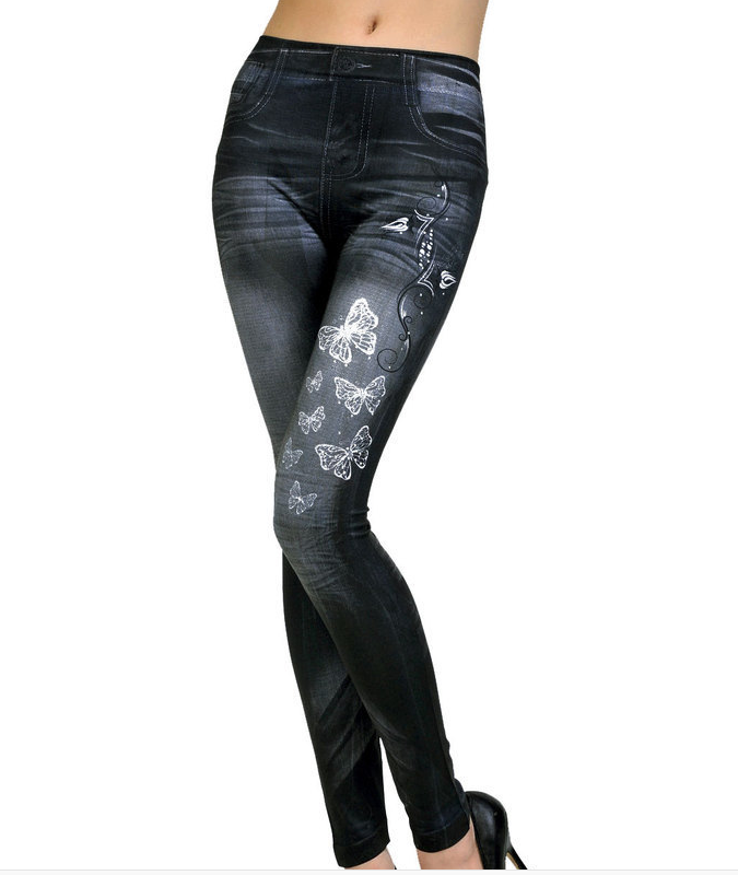 Fashion jeans woman leggings china direct factory