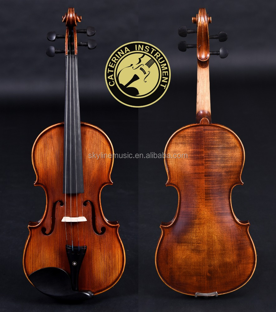 VA-304 caterina antique finished Handmade flamed violin