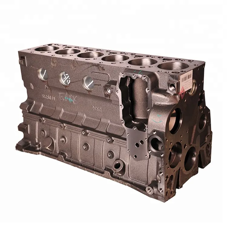 6BT Diesel Engine Parts Tractor Engine Cylinder Block 3928797