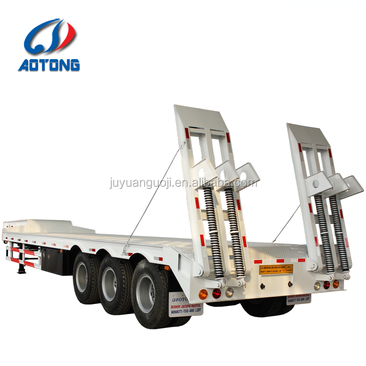 Гарантия качества сертификат механическый обработывающий lowboy 70 тонн heavy duty «гусиная шея» 3 оси прицеп в прочие прицепы