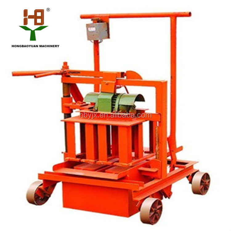 Small investment machine to make money QMY2-45 with house plans to import to South Africa