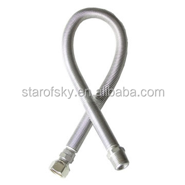 1/2 "AISI304 316L нержавеющая сталь плетеный шланг