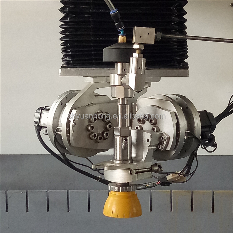 Режущая головка YH stone water cutting machine, 5 осей, режущая головка water jet, цена