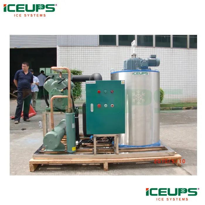 Shenzhen iceups ice machine factory seawater ice maker