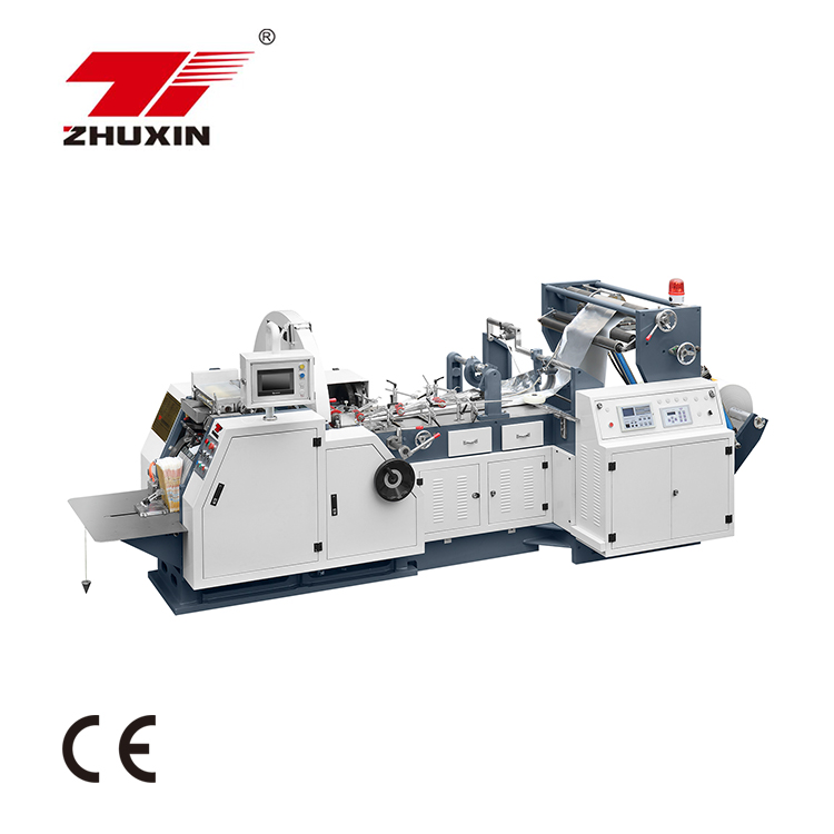Zhuxin V-образная быстрая машина для изготовления бумажных пакетов из крафт-бумаги