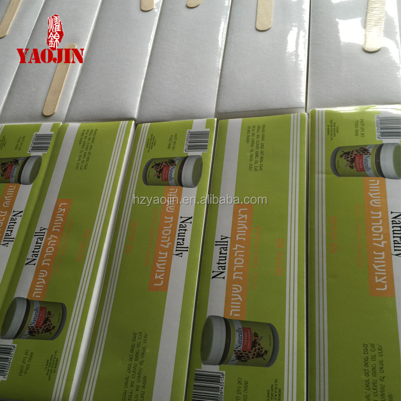 Hair-removal spunlace wax strips/rolls