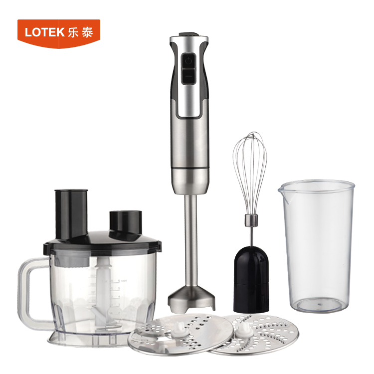 blue LED light high-end market 800w hand stick blender