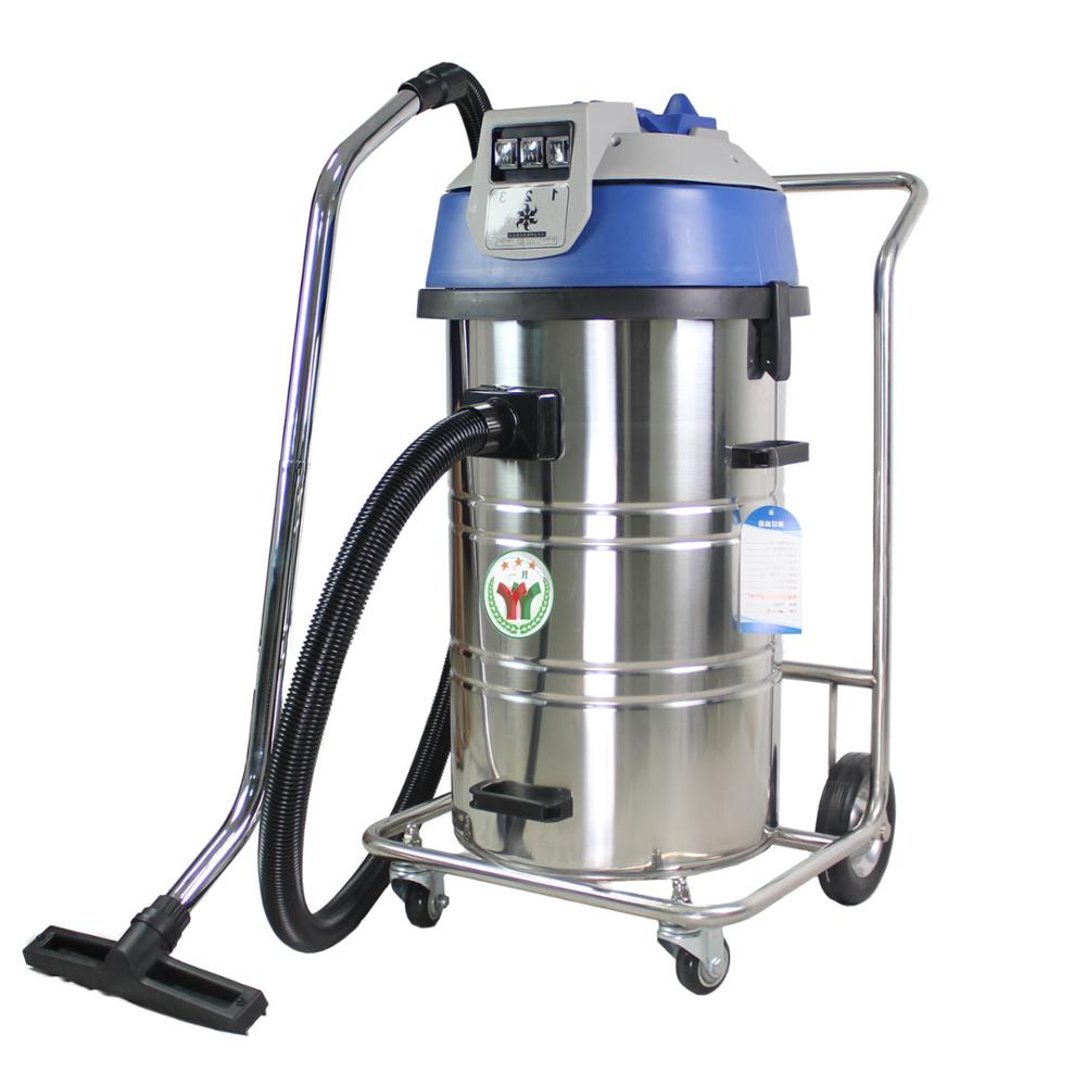 Clean sewage dust vacuum triple ametek motor wet and dry dust industrial vacuum cleaner