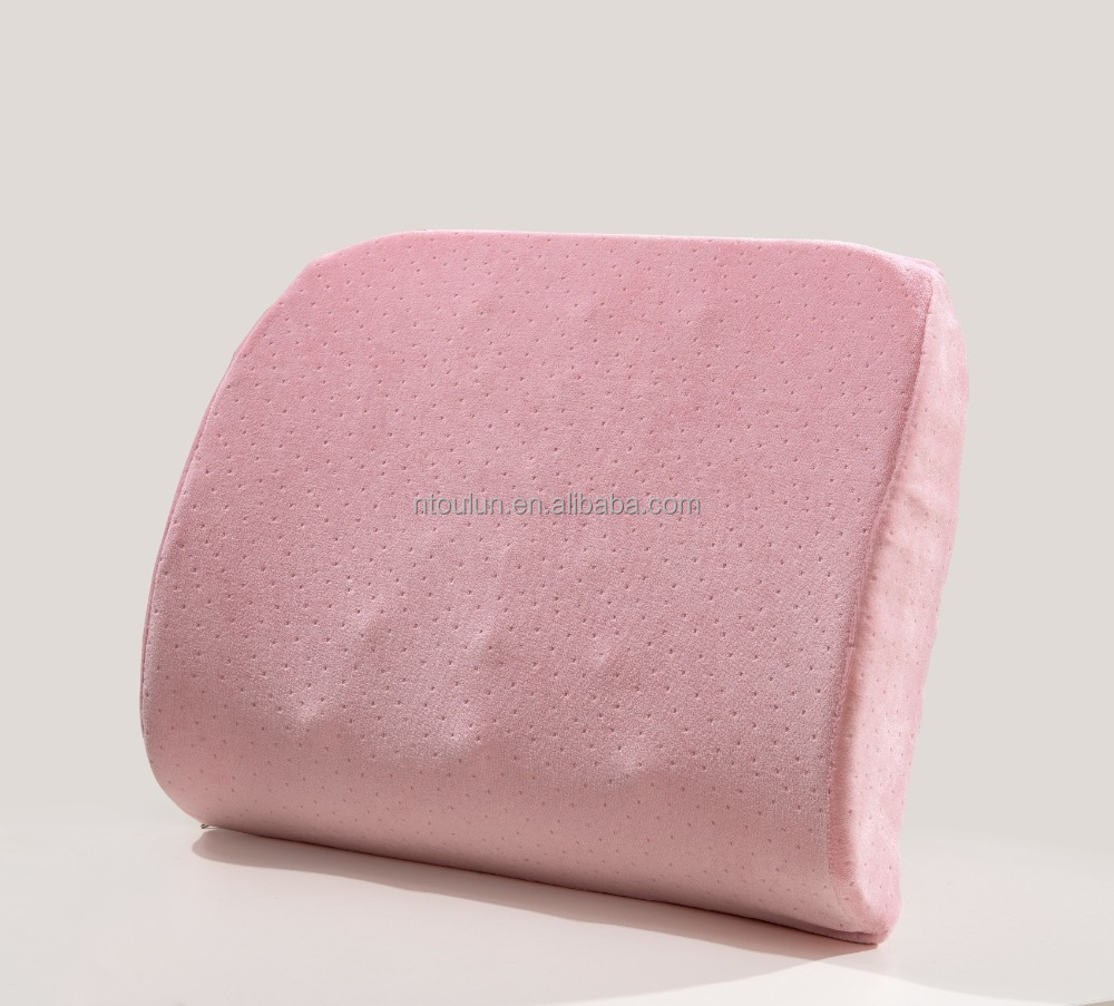Оптовая продажа автокресло и офисное кресло талии cushioncushion memory foam поясничная поддержка сзади подушки