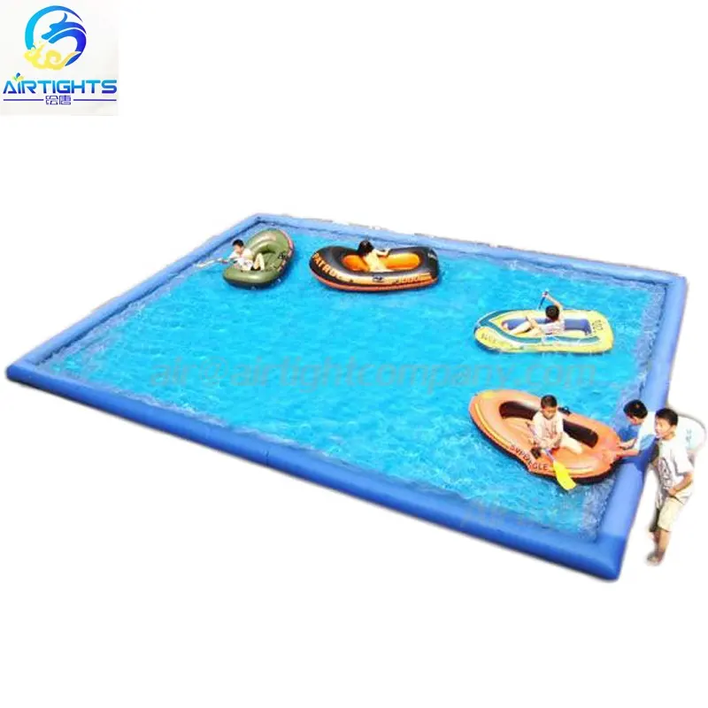 10m long airtight pool, durable outdoor big inflatable water pool for sales