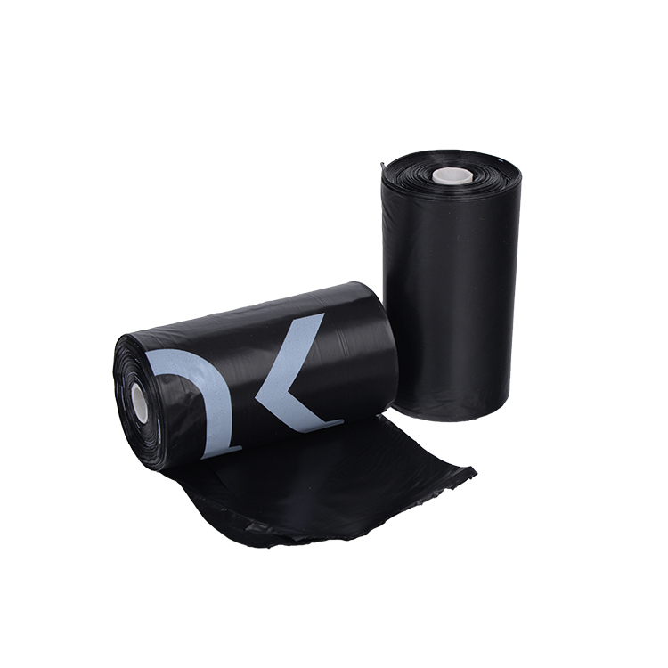 Одноразовые HDPE черный мешок корма собаки/пластик собака полуют отходов сумки оптом