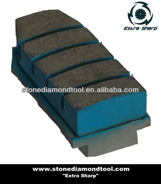 Diamond Тангенциальный fickert шлифовальные абразивные блоки