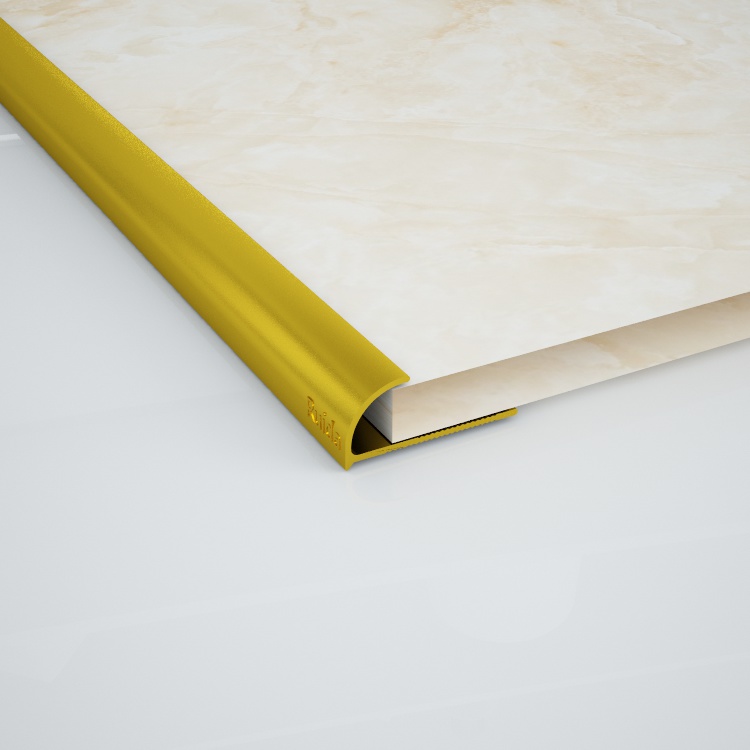 Цвет профессора Ruida из алюминия для кафельной плитки (Tile Trim) для золота