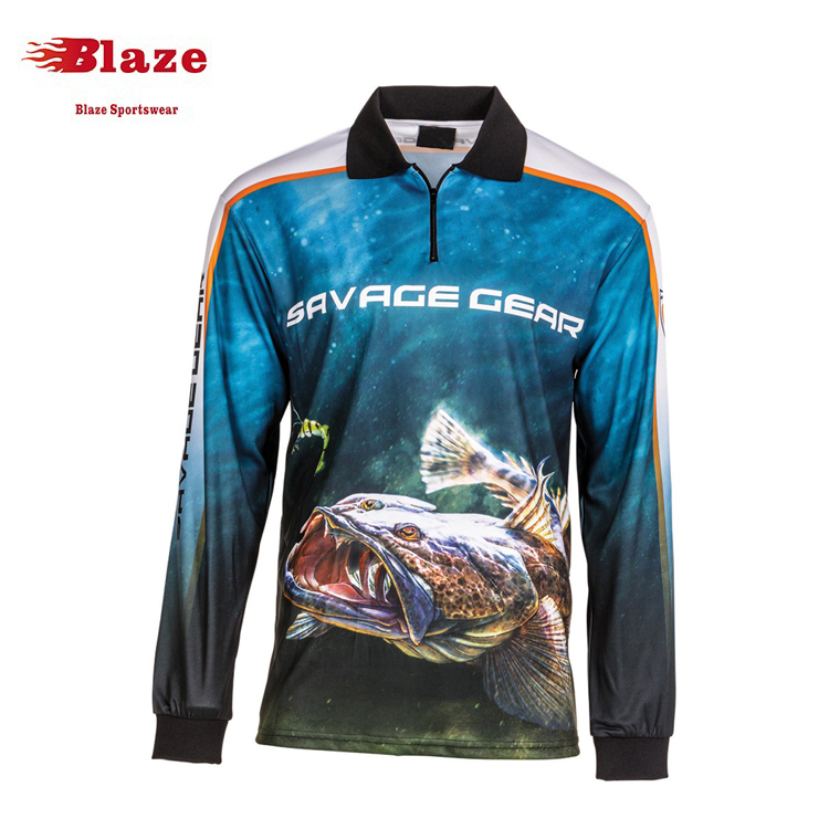 Mens customize polyester microfiber fishing shirt manufacturer