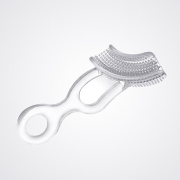 Экологичная детская зубная щетка Силиконовая зубная щетка OEM baby finger зубная щетка