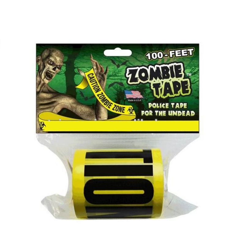 Halloween Birthday Party theme warning caution PE tapes for event decorations
