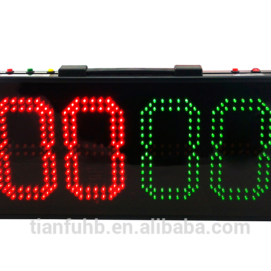 LED soccer double-sided substitution board for football change board