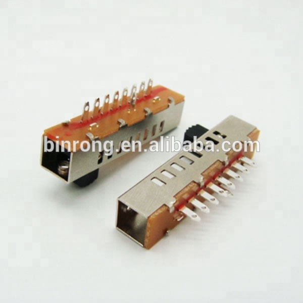 SS-18F08 вертикальный скользящий переключатель 1P8T 0.5A 50VDC