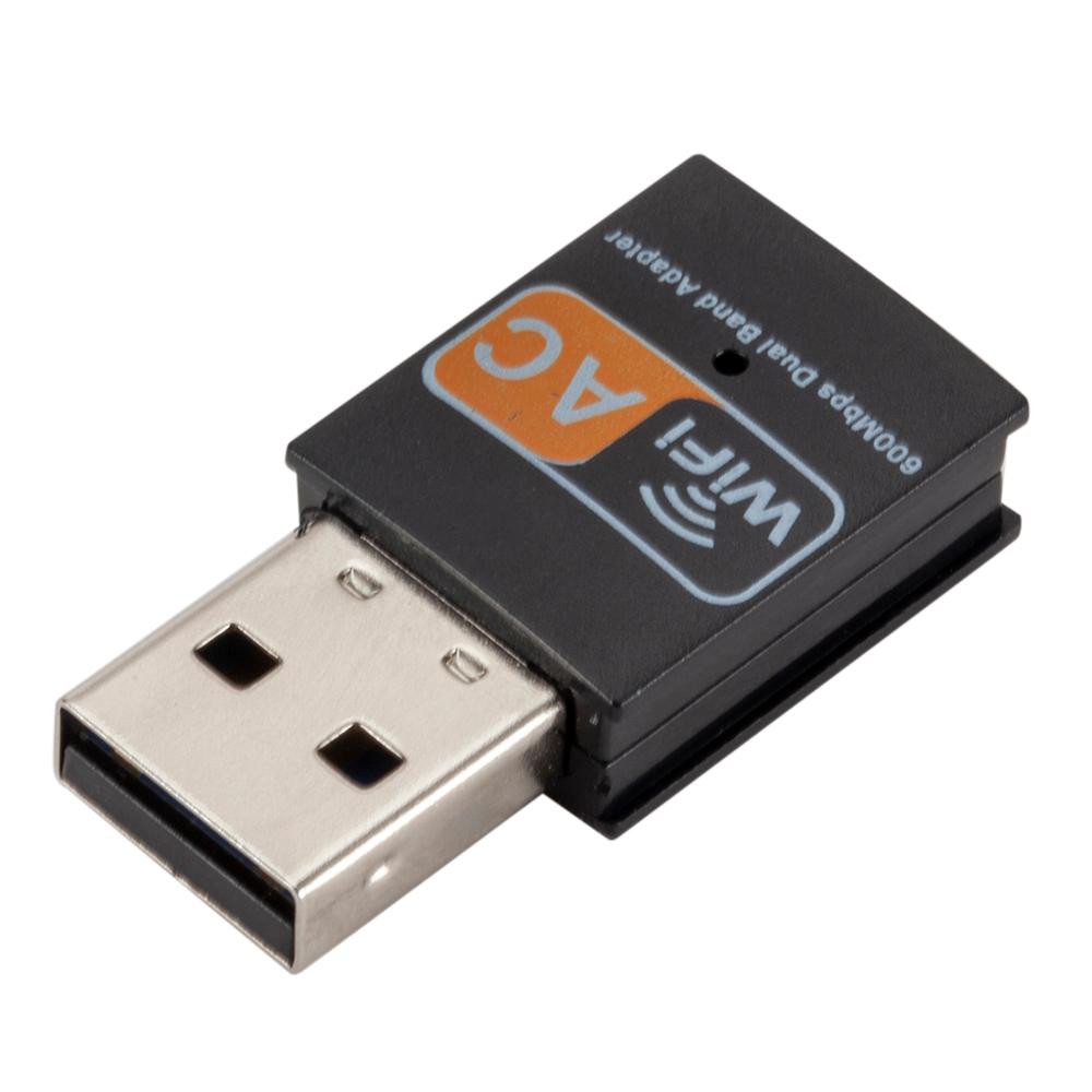 Беспроводной USB Wi-Fi адаптер, Wi-Fi антенна, Двухдиапазонная сетевая карта 2,4 5 ГГц, usb Lan Ethernet приемник 802.11ac Wi-Fi