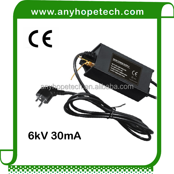 Неоновый источник питания 6kV со стандартом CE