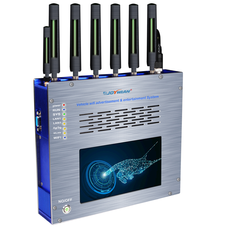 Мультимедийный проигрыватель с поддержкой Wi-Fi и голосового управления автобусом, развлекательный рекламный онлайн-заказ, поддержка 200 клемм