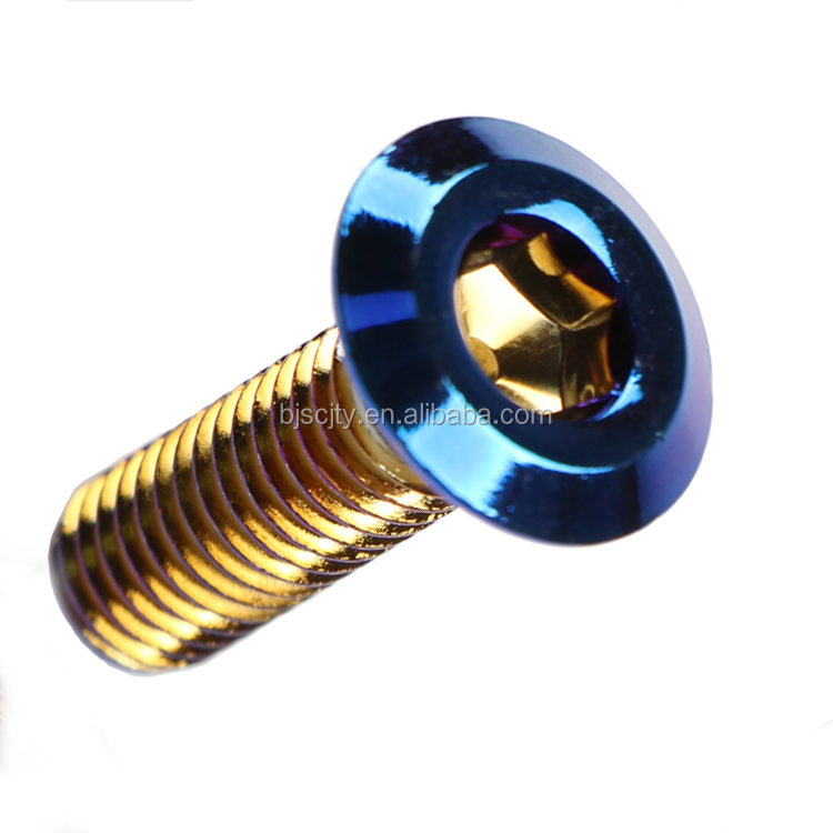 Factory Price 6mm 8mm 10mm raw titanium bolt