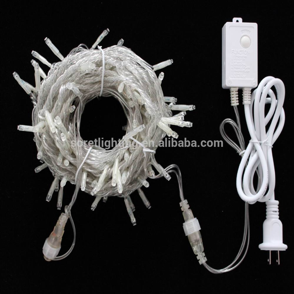 GS wire clear wire chrismas lights led connectable factory led string lights for decoration
