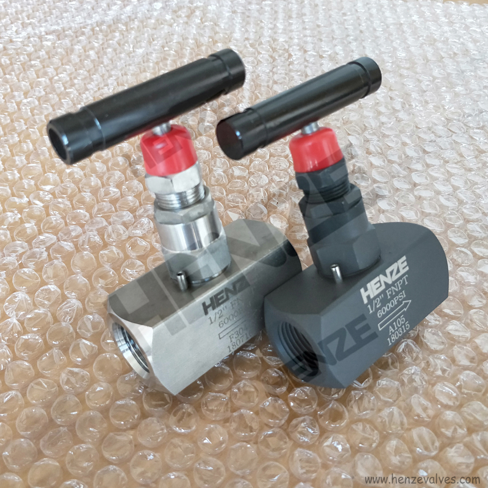 Высокое давление Psi /WOG нержавеющая сталь F304 F316 или A105 резьбовой NPT/игольчатый клапан с изгибом