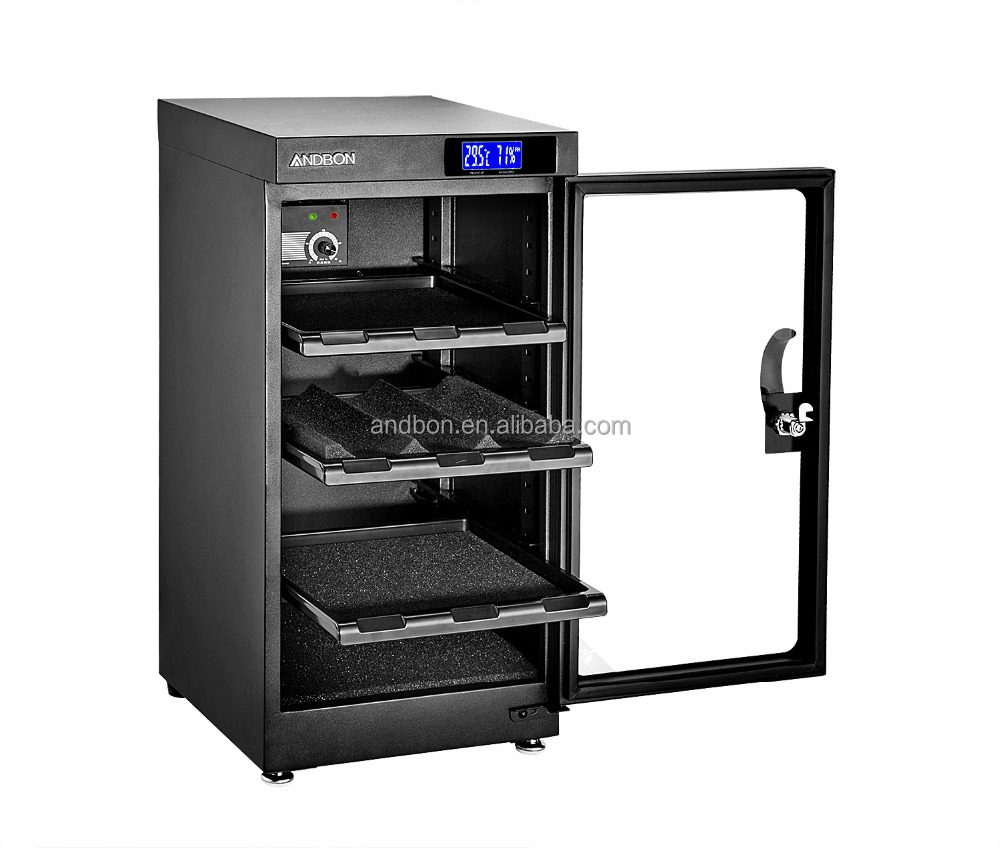 80L LCD digital Display high-quality Dry Cabinet for Lens Camera