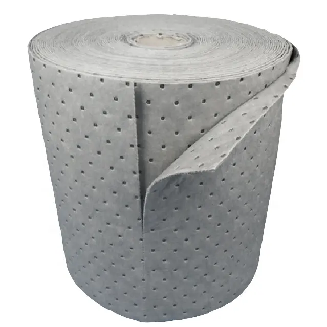 Universal absorbent roll Absorbent 15" x 100' Perforated Pads
