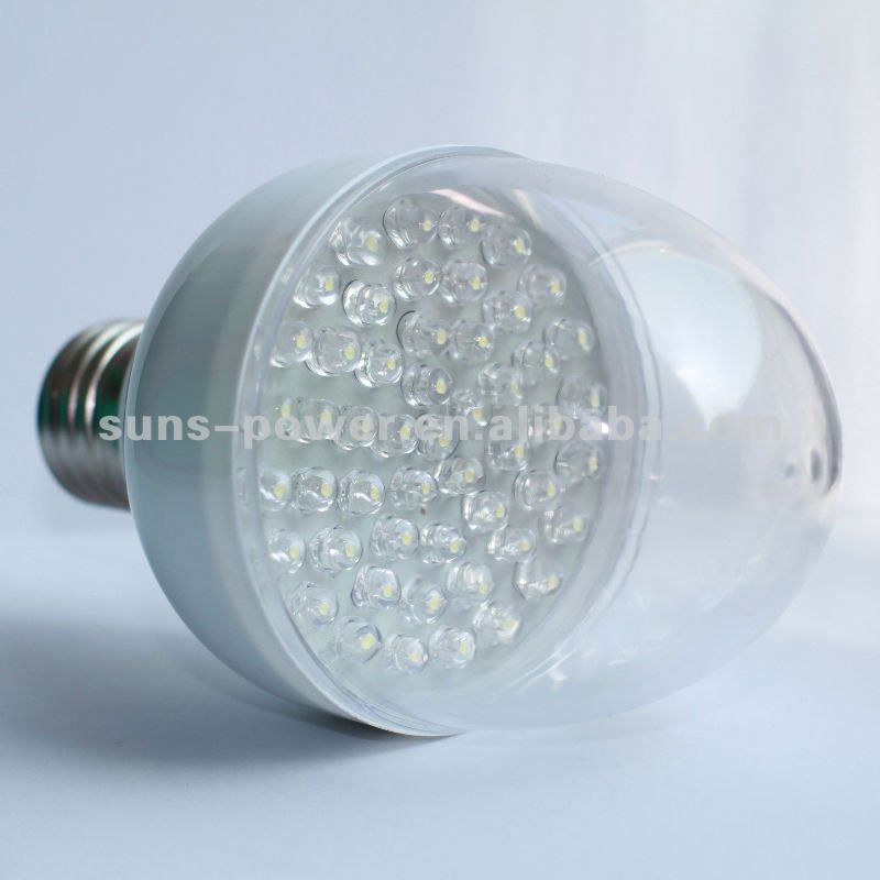 Высокая эффективность DC12V из светодиодов лампочка 3.3 Вт E27