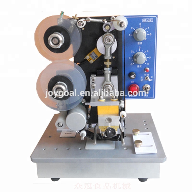 JOYGOAL manual batch number expiry date coding machine