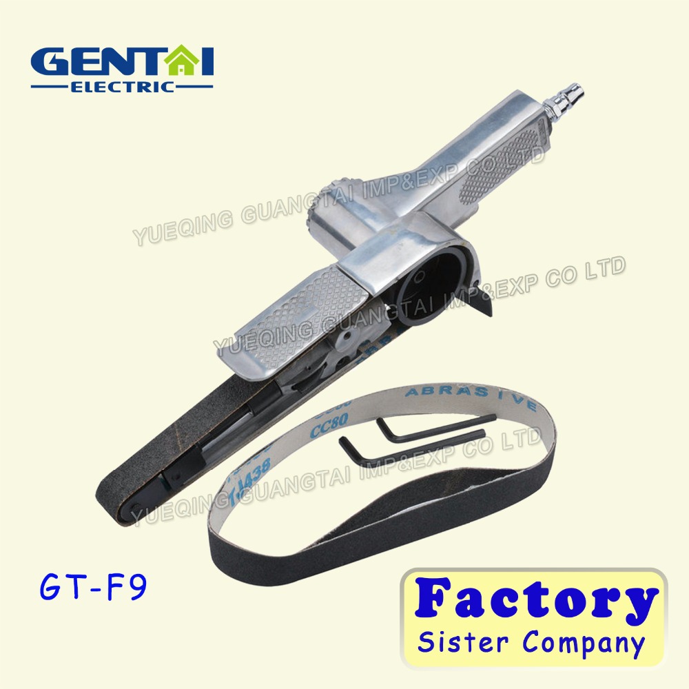Промышленные Пневматические 520*20 мм Heavy Duty Long Reach регулируемый угол воздуха круговой ремень шлифовальные станки трубы полировщик