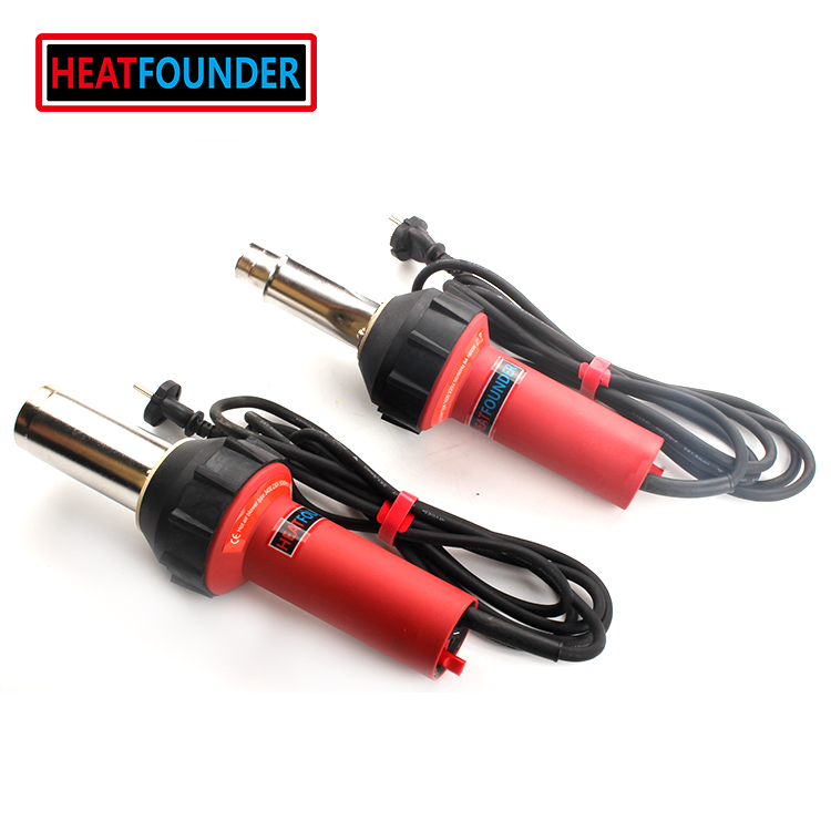 1600w 120v красной ручкой ПВХ горячий воздух сварочный аппарат для брезент закатанный в США