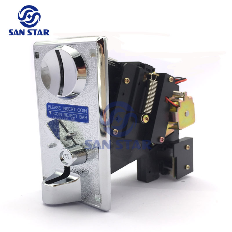 coin selector acceptor cabinet Amusement machine parts Electronic coin selector with alloy front panel