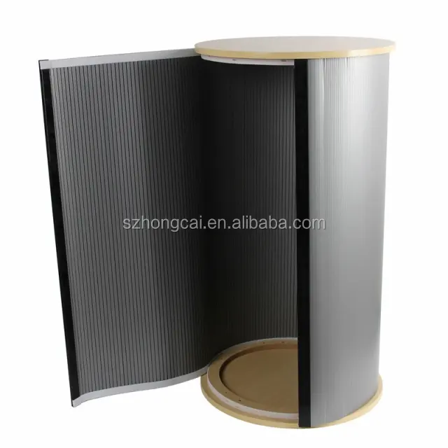 Round Promotion Table Booth Display Counter