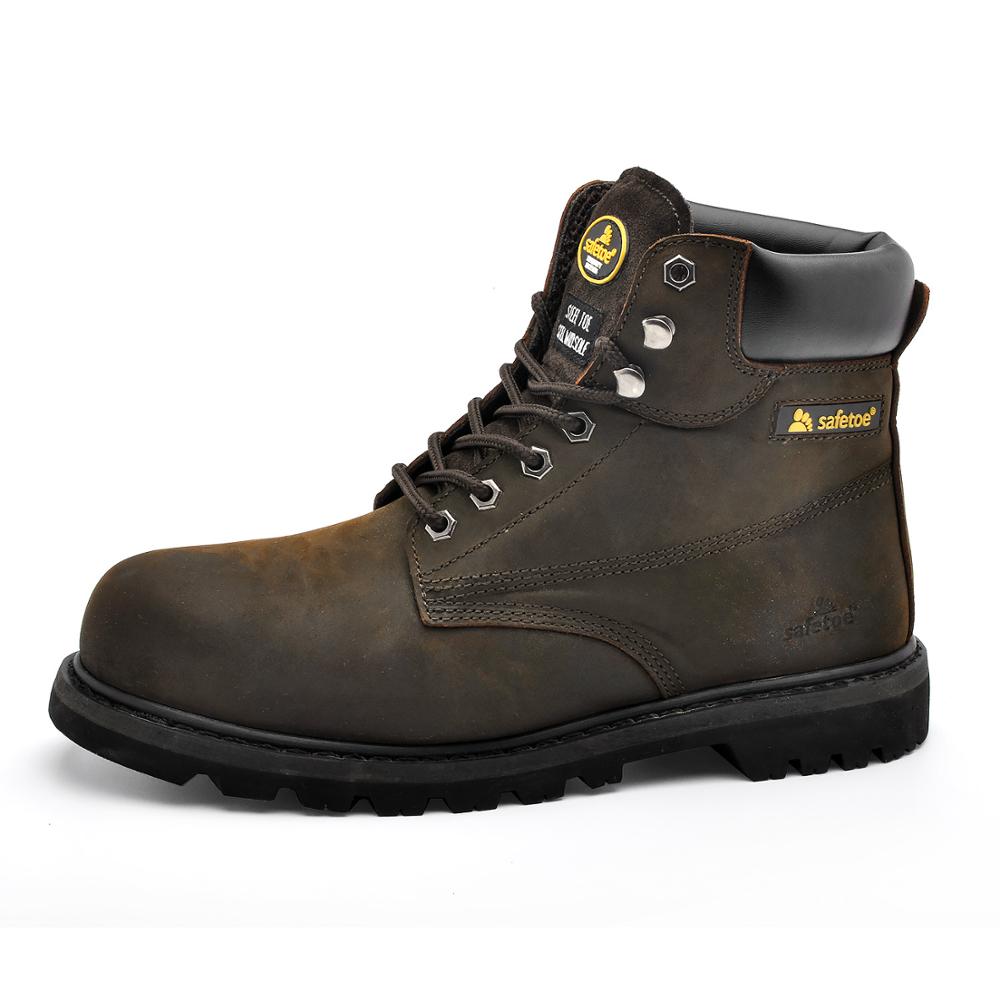 Высококачественная обувь из нубука и кожи goodyear; Резиновые сапоги со стальным носком; Защитная обувь