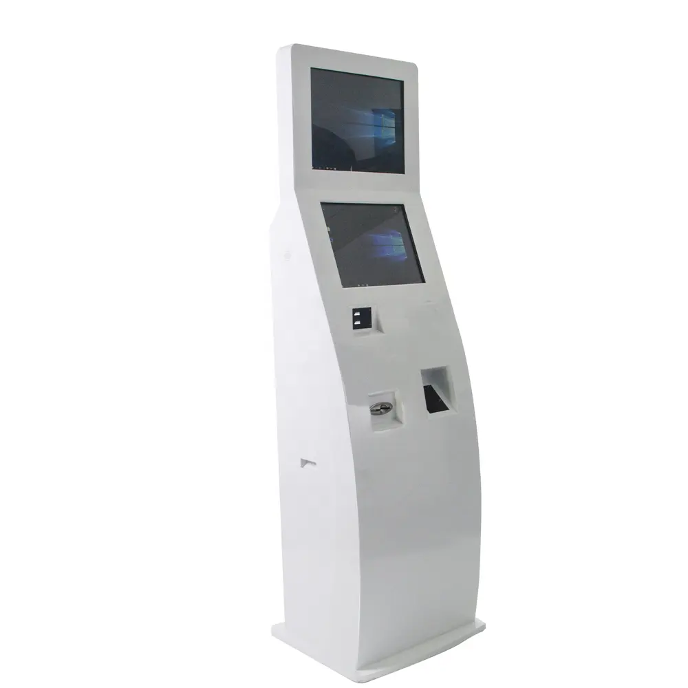 Dual Screen Self-service Terminal Kiosk