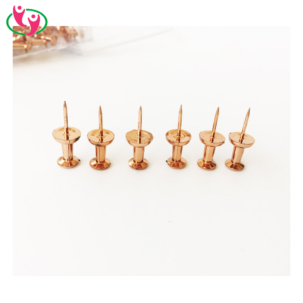 Качество Медь розовое золото Push Pin