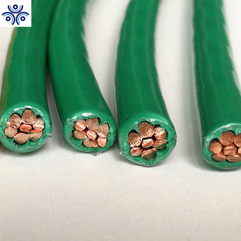 Провод THHN, изоляция из ПВХ, 14awg 12awg 10awg, медный многожильный проводник, электрический провод
