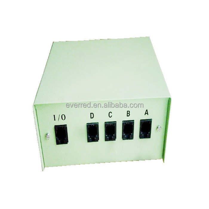 4 порта RJ12 коробка ручной передачи данных (ERC422)