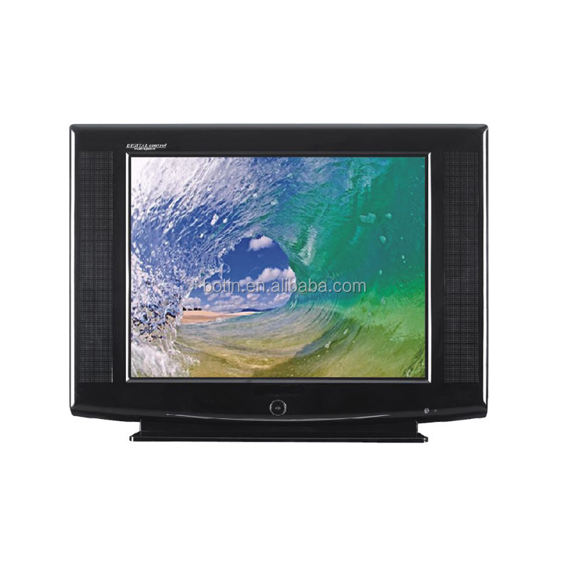 Абсолютно Новый crt tv чистый плоский 14 дюймов/17 дюймов/21 дюймов crt tv
