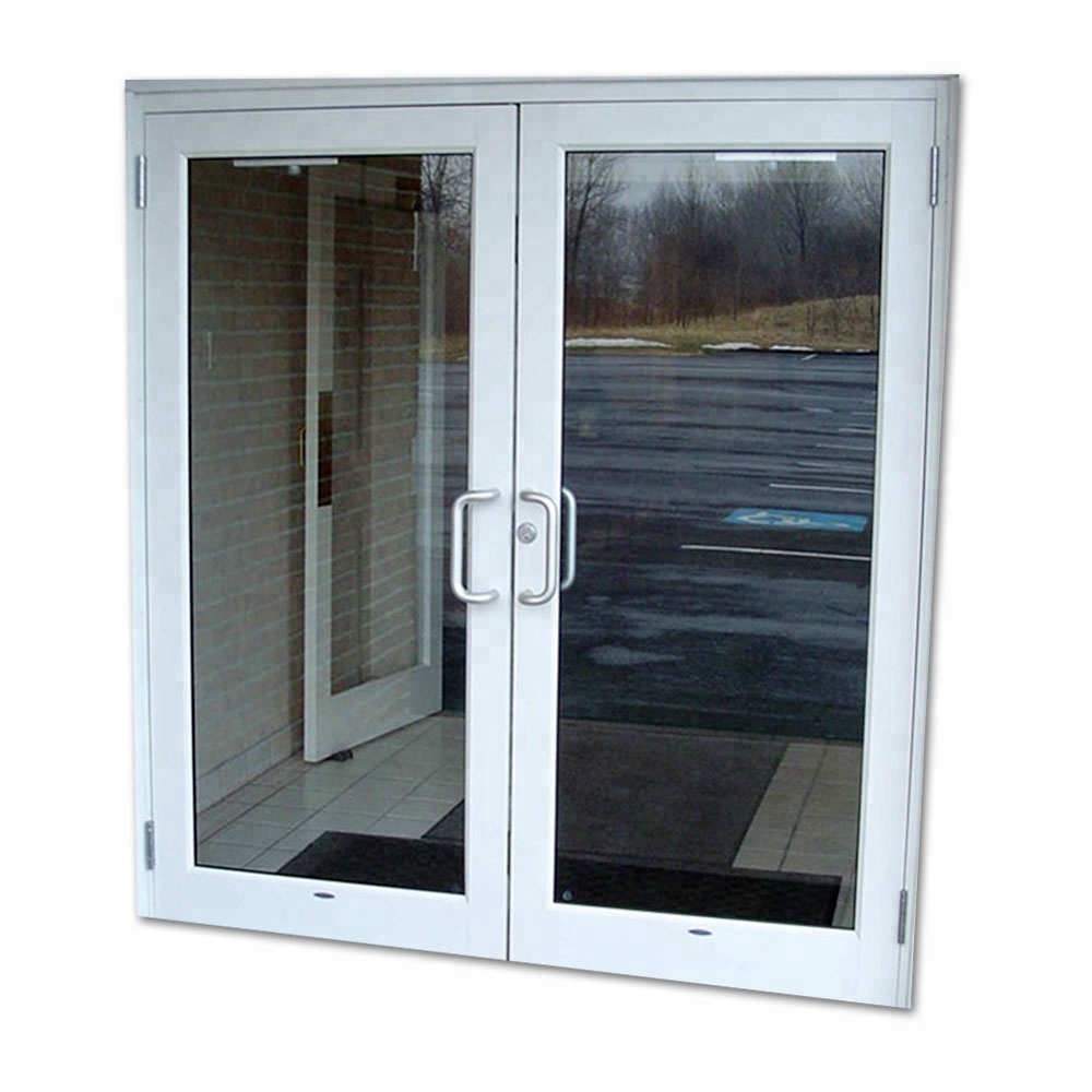 Двойное закаленное стекло ураган ударный дом французский винил ПВХ UPVC створные окна