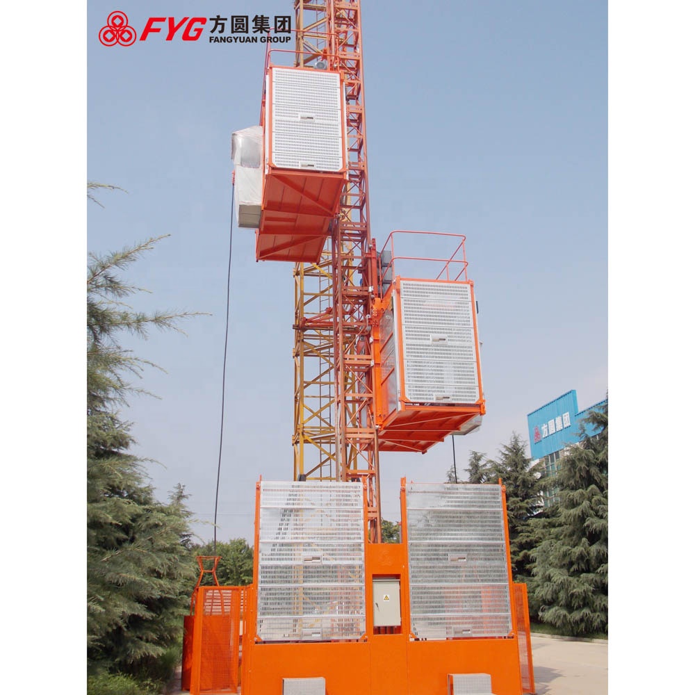 2 ton Construction Lifting Equipment Construction Lifter Elevator Small Construction Hoisting Equipment