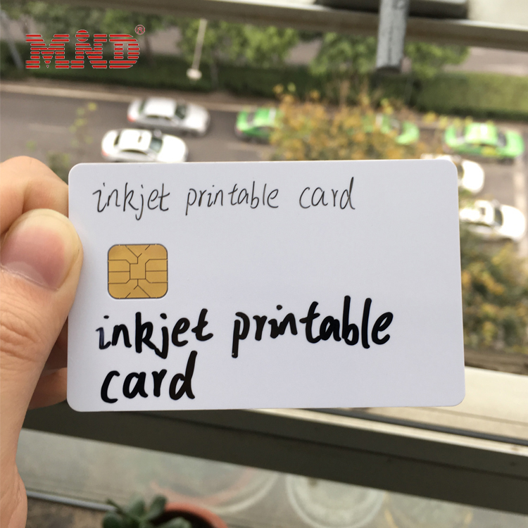 SAI119 простой белый пустой струйный ПВХ Смарт RFID ID карты